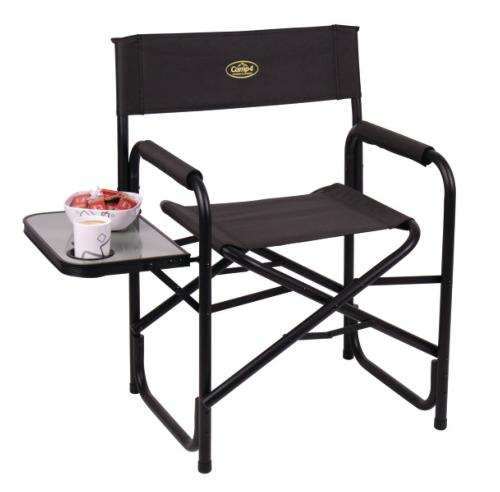 CHAISE DIRECTOR'S MAXI DE LUXE NOIRE - CAMP4