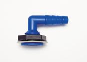 PASSE CLOISON RACCORD COUDE 90° - EMBOUT 10/12mm