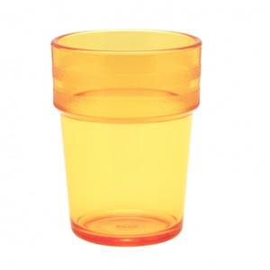 GOBELET COPOLYESTER 20CL Coloris ORANGE PLASTOREX