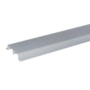 GOULETTE DOUBLE RAIL 2m - 66x12mm