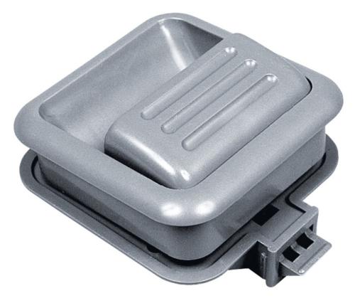 POIGNEE DE MEUBLE 5x5cm REIMO 2000 GRIS CLAIR