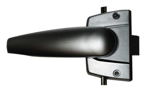 POIGNEE PORTE TOILETTE 3 POINTS CHROME MAT-2x80 cm Maxi