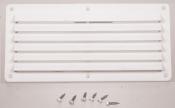 GRILLE VENTILATION RECTANGLE 264x127mm BLANCHE