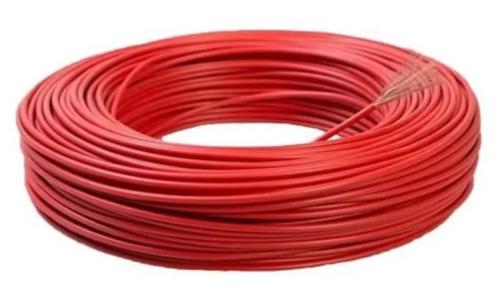 FIL ELECTRIQUE CABLE MULTIBRIN 12V SOUPLE 10 mm2 - ROUGE - Rouleau de 5m