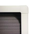 PROFILS POUR ROLLO-PLISSE DE MARQUE HORREX COLORIS BLANC