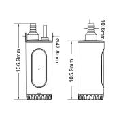 POMPE IMMERGEE CARBEST 18L/min - 1.2 bar