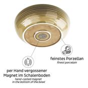 GRAND BOL IVOIRE EN PORCELAINE  SILWY® POUR SUPPORT MAGNETIQUE