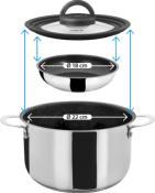 Set de casseroles Academy NG - 7+1 pièces 