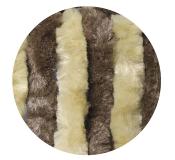 RIDEAU CHENILLE ANTI INSECTES - Brun/Beige - 56x185 cm