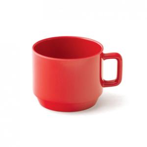 TASSE A CAFE MELAMINE PLASTOREX - ROUGE