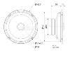 HAUT PARLEUR VISATION FX 16 (4 Ohm) 60 Watts