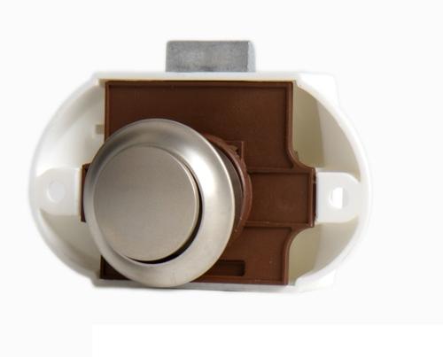 FERMETURE MEUBLE PUSH LOCK ARGENT - carton de 50 pièces