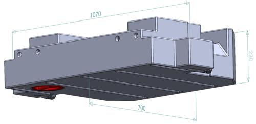 RÉSERVOIR D'EAU USEES 95L MB Sprinter, VW Crafter et MAN TGE à partir de 2017