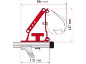 ADAPTATEUR FIAMMA F35 / F45 / F43 pour GALERIE AUTO