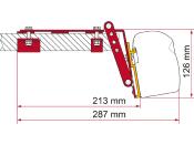 ADAPTATEUR FIAMMA F45 / F43 / COMPASS KIT ROOF RAIL pour rail de toit
