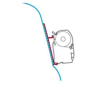 ADAPTATEUR REHAUSSE TOIT FIBRE VERRE pour Fiamma F45S F45L et F45 Zip