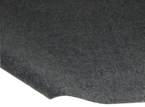 MOQUETTE ISOLANTE A COLLER INTERVELOURS GRAPHITE 3mm laize 190CM - AU METRE