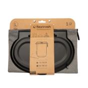 POUBELLE SOUPLE FLEXTRASH S GRISE - 3 LITRES