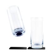 2 VERRES LONGDRINK SLIM 300ml SILWY® AVEC SOUS VERRE MAGNETIQUE