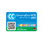 ACSI - GUIDE CAMPINGCARD + CARTE ACSI 2024 FR