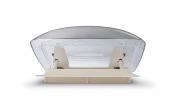 LANTERNEAU VISIONVENT S ECO MPK TRANSLUCIDE 28X28 CADRE BEIGE