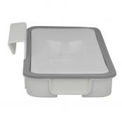 PORTE SAC POUBELLE INCASA POUR REBARD DE PORTE - 24 x 11,5 x 5 cm