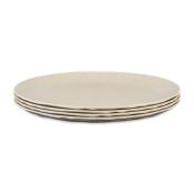 Lot de 4 assiettes Koziol CLUB SET GÖTEBORG sable du désert 