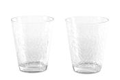 2 VERRES À EAU TRANSPARENTS  - 310 ML- 