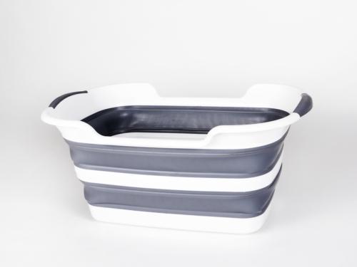 Panier/bac pliable avec égouttoir