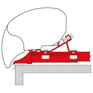 KIT FIXING BAR pour FIAMMA STORE F65/F65S