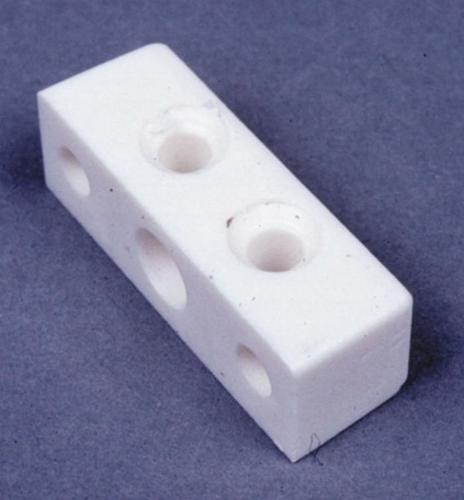 CONNECTEUR RECTANGULAIRE BLANC 38x13x13mm - BOITE DE 10