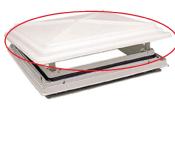 CAPOT DE RECHANGE BLANC POUR LANTERNEAU ref 36080 50x50 cm 