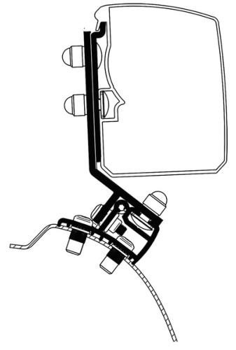 ADAPTATEUR THULE OMNISTOR 3200 pour Citroen SpaceTourer / Peugeot Traveller / Toyota Verso et Opel Zafira D