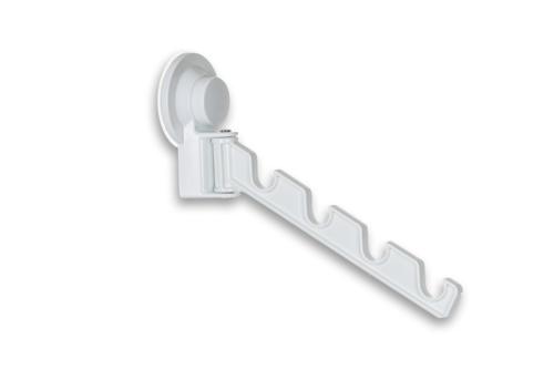 Crochet à manteau avec ventouse, 199 x 62 x 172 mm