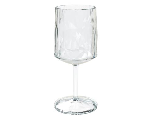 Lot de 2 verres à vin 200ml KOZIOL, super verre, antidérapant