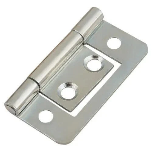 CHARNIERE PLATE ACIER GALVANISE 38 x 20 mm - boite de 4