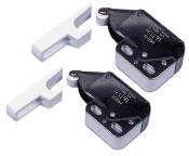 MINI LATCH - BLOCAGE AUTOMATIQUE PORTE - LOT DE 2