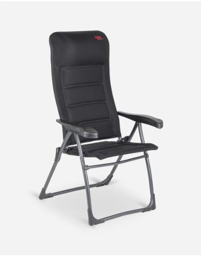 FAUTEUIL DE CAMPING CRESPO AIRDELUXE XS, NOIR (AP-215) 