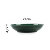 LOT DE 2 BOLS PORCELAINE SILWY® POUR SUPPORT MAGNETIQUE - VERT FORET