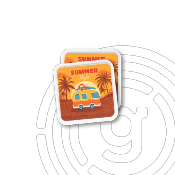 LOT DE 2 SOUS-VERRES 2.0 NANO-GEL CAMPING - GELMAGS ® 