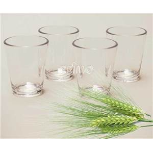 LOT DE 4 PETITS VERRES A DIGESTIF polycaronate - 50ml