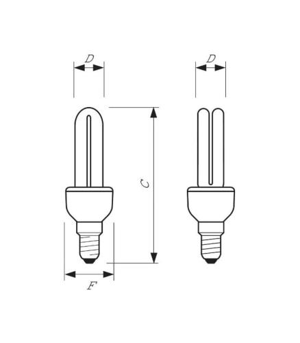 AMPOULE E14 230V 5W