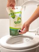 SOLBIO Liquide sanitaire biologique 4 en 1 pour Toilette 1,6L = 40 DOSES