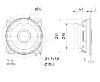 HAUT PARLEUR VISATION FX 10 (4 Ohm) 40 Watts