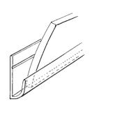 PROFIL DE FINITION GRIS FONCE 220CM (2 x 110cm)