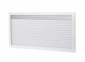 CADRE INTERIEUR CARBEST BLANC AVEC MOUSTIQUAIRE ET OCCULTANT  POUR FENETRE BATTANTE COMFORT 700x300 MM