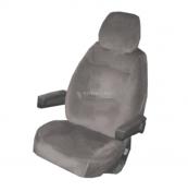 HOUSSES SIEGES AVANT BANCAREL POUR PROFILE DUCATO 2006-2015 - GRIS