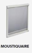 CASSETTE DOMETIC "DB1R" + STORE ROULANT + MOUSTIQUAIRE  (1180 x 530 MM)