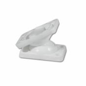 BLOQUE PORTE MAGNETIQUE BLANC - LOT DE 2 PIECES