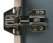 CHARNIERE DE MEUBLE A 2 RESSORTS 88x60mm - boite de 2 pièces